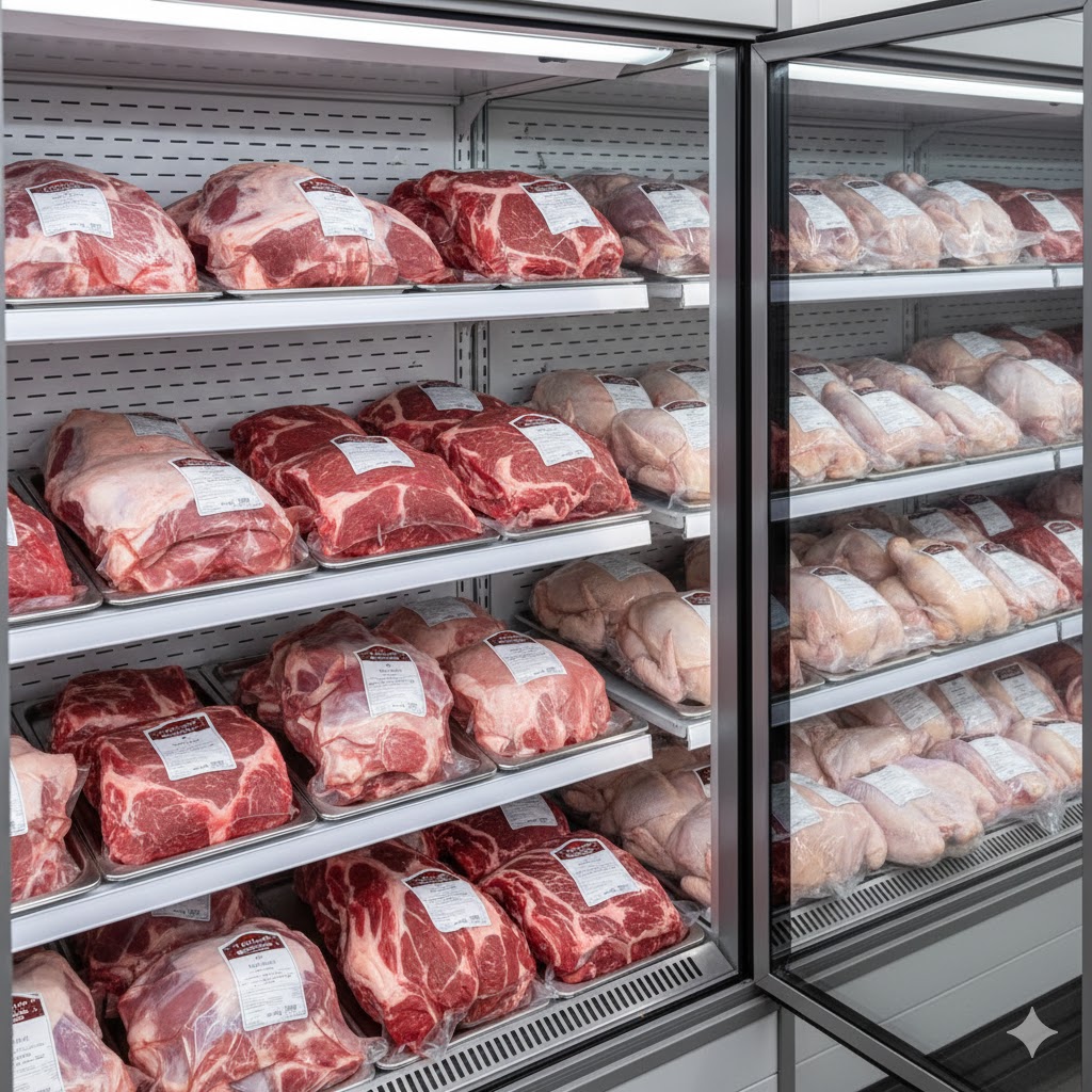 لحوم طازجة